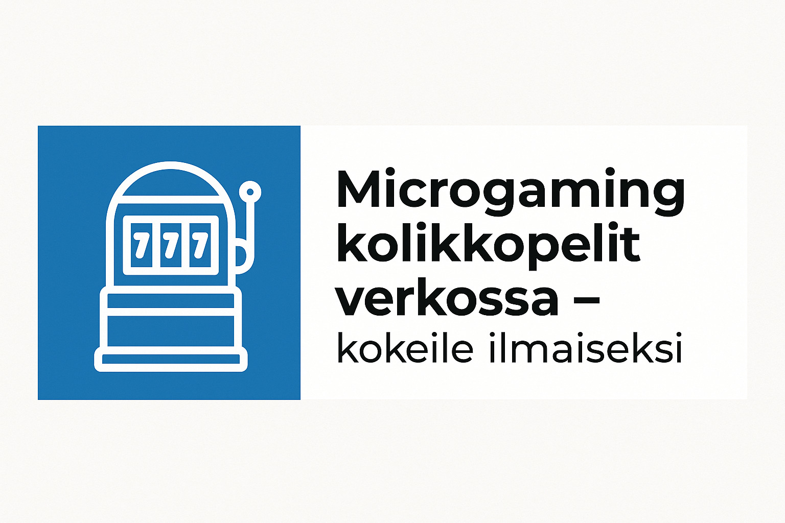 Microgaming kolikkopelit verkossa – kokeile ilmaiseksi