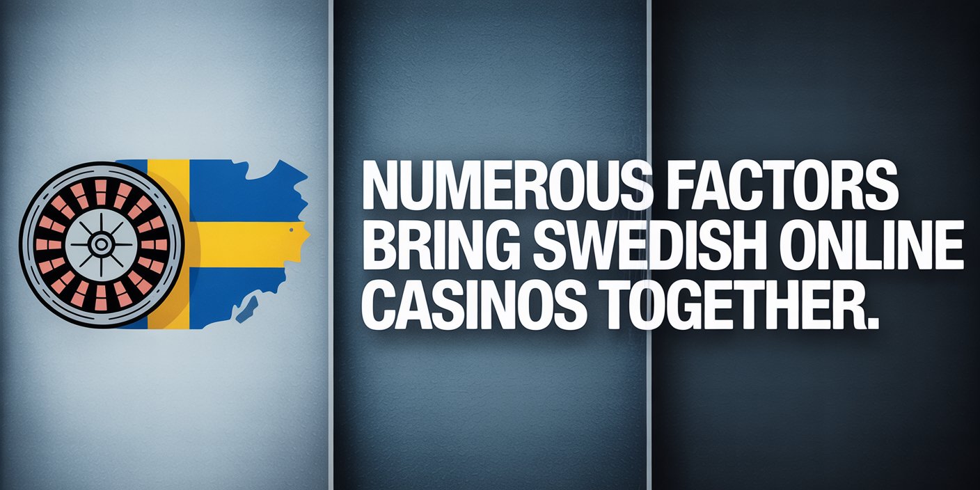 Numerous Factors Bring Swedish Online Casinos Together